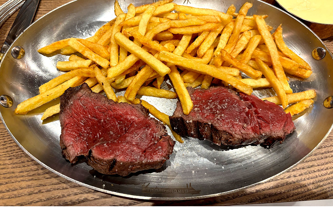 Filet Black Premium et frites
