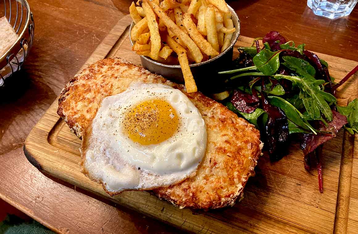 Brasserie Charbon Croque-Madame