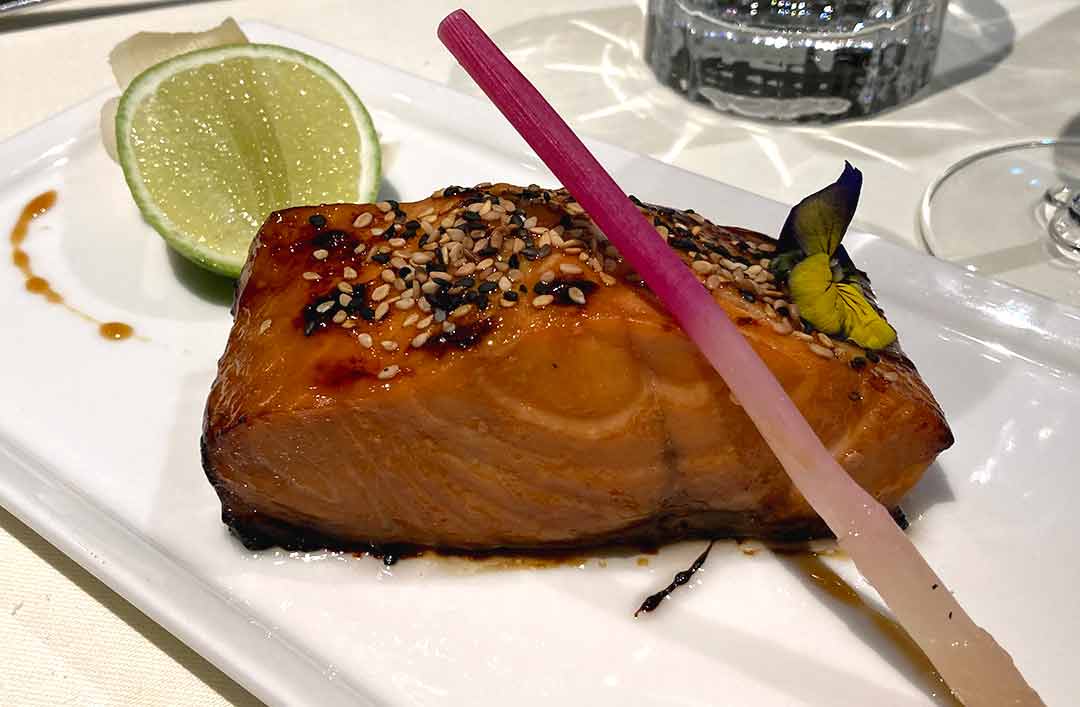 Restaurant Le Club Pierre Charron saumon