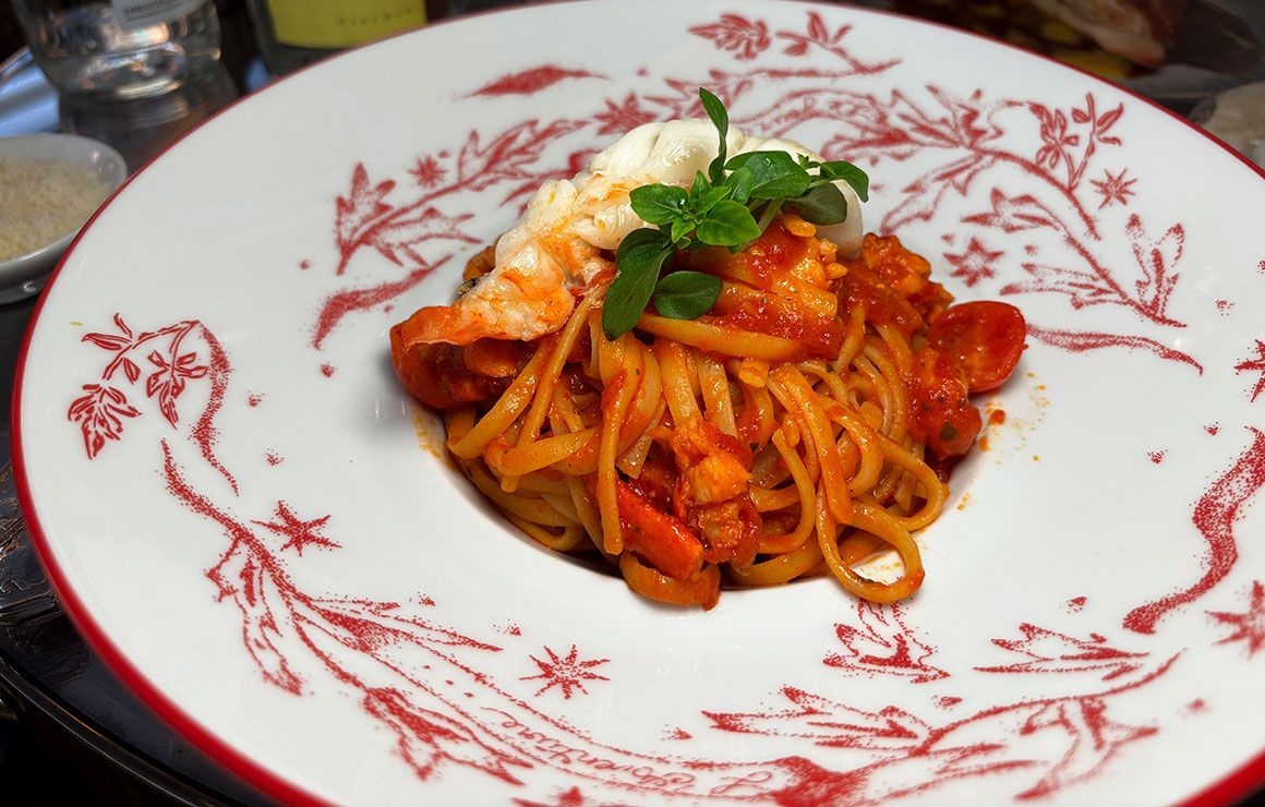 L'Aventure Lobster pasta