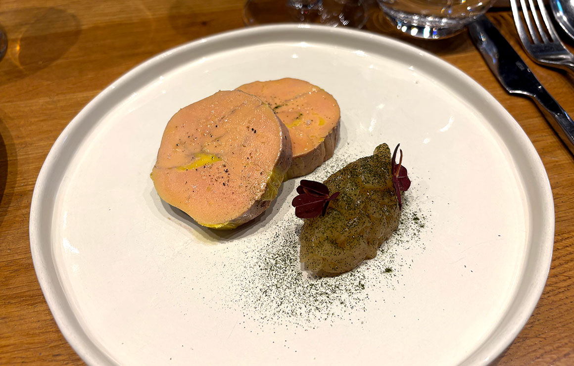 La Traboule, Foie gras