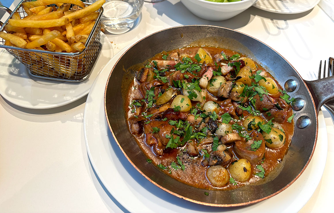 Lazare rognon de veau au Cognac