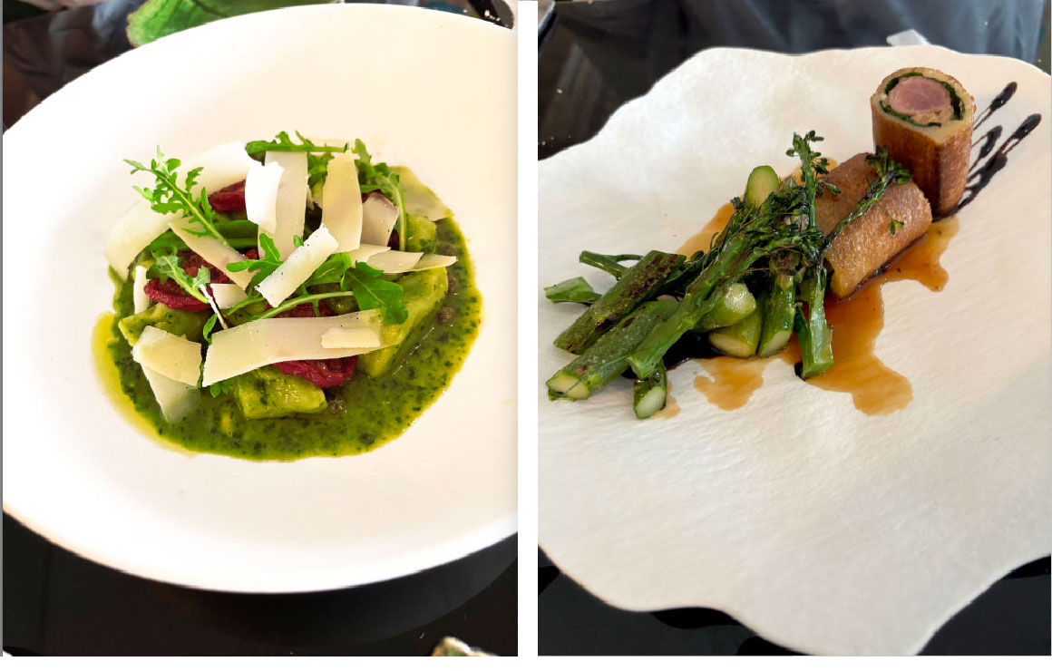 Le Schiap Gnocchi et Selle d'agneau