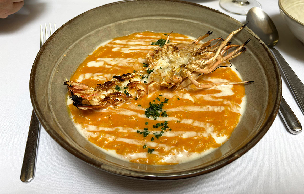 Risotto de langoustines