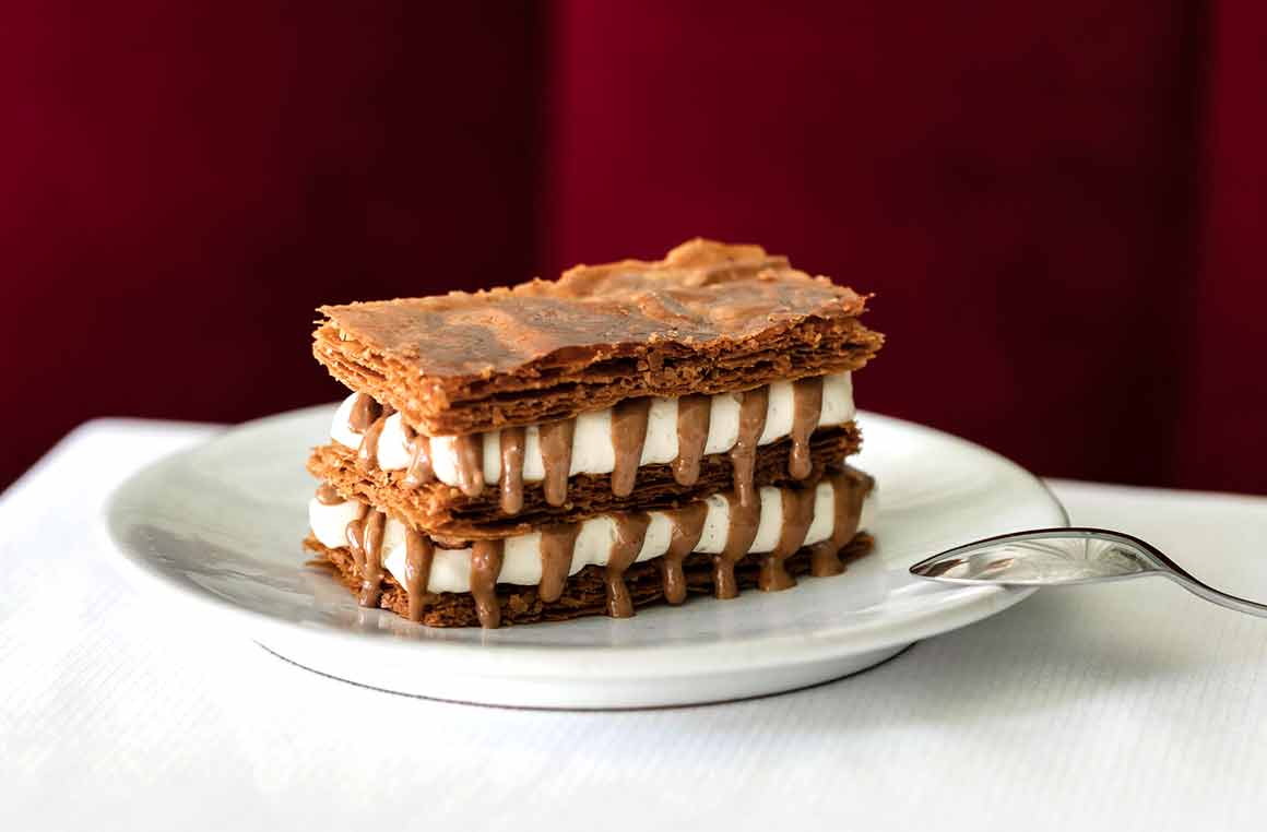 Le Bar des Prés millefeuille