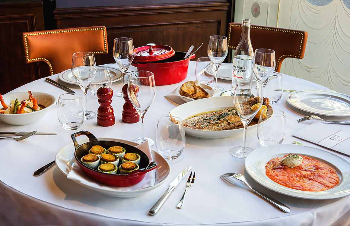 Brasserie du Louvre Bocuse la table