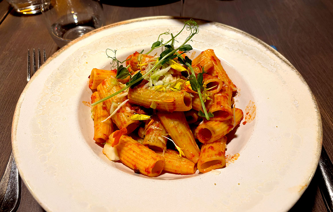 Rigatoni à la saucisse