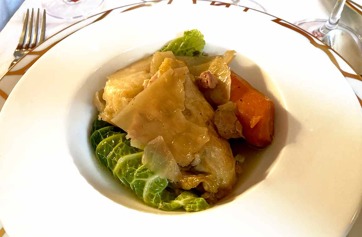 Pot au feu de volaille