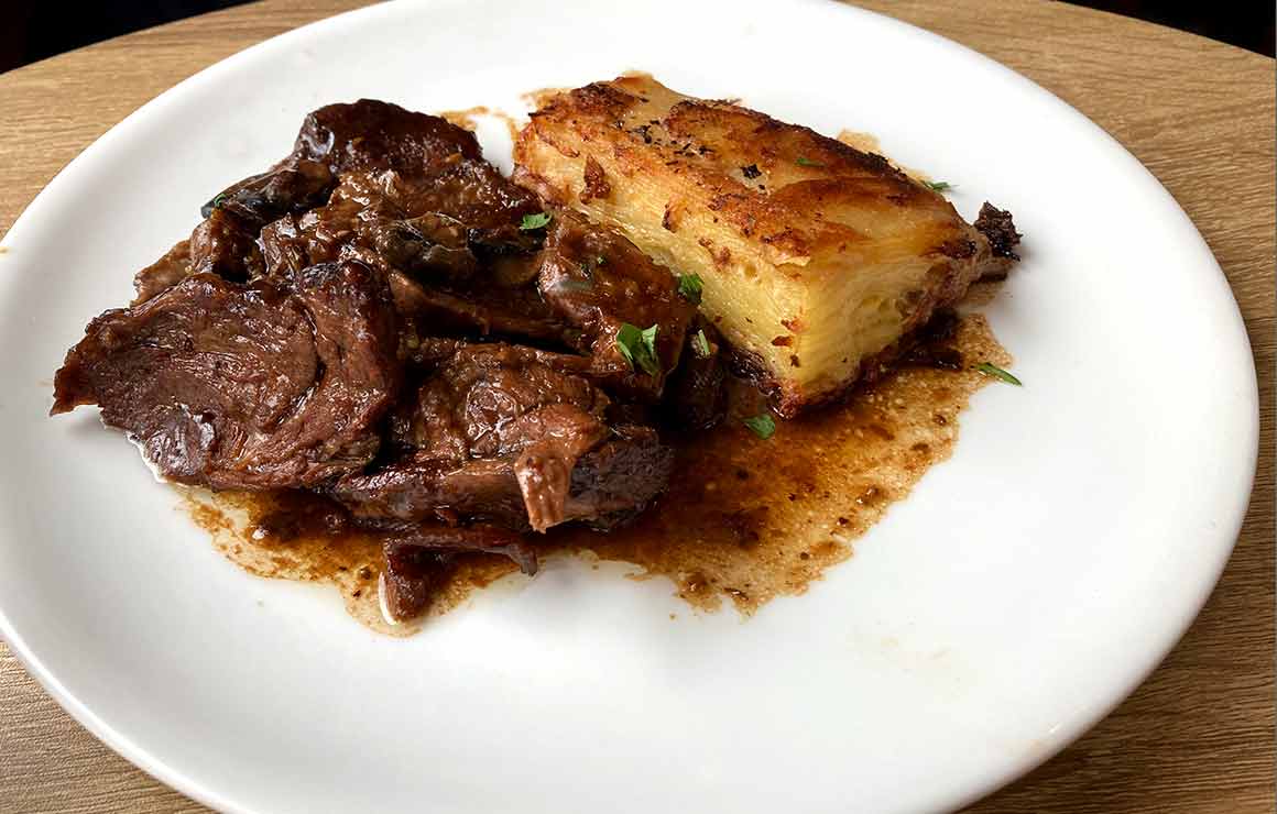 Le Louis boeuf et gratin dauphinois