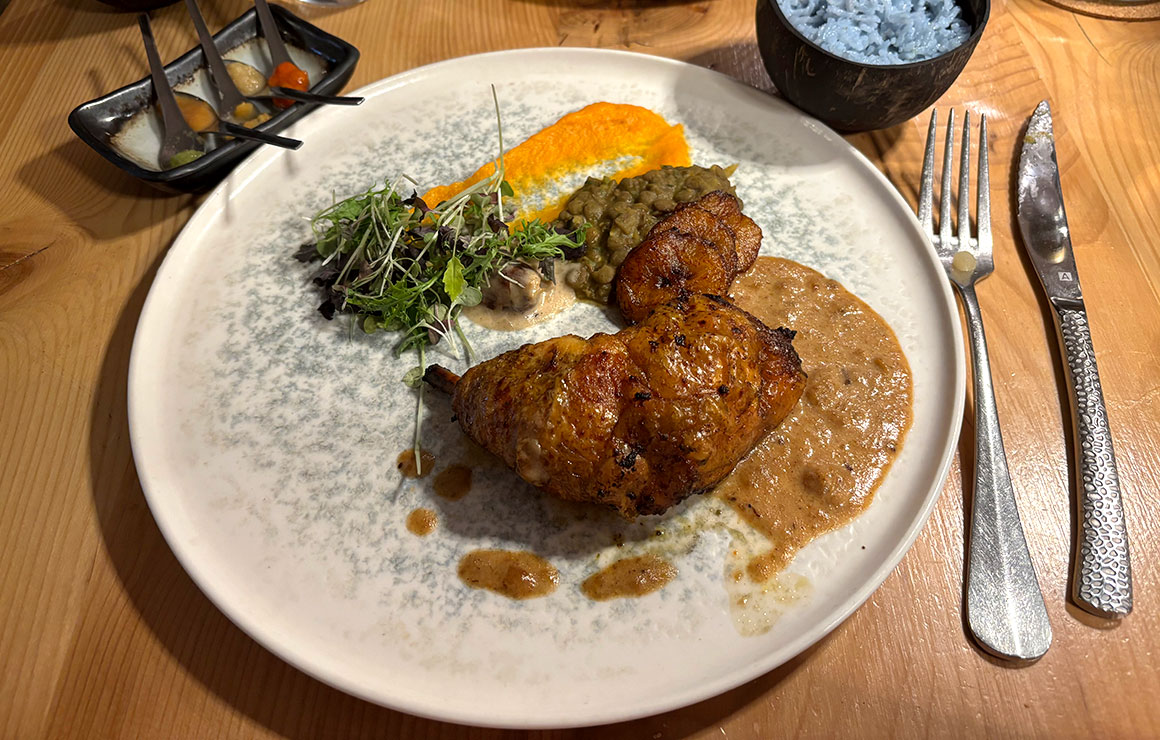 Restaurant Leriche poulet boucané