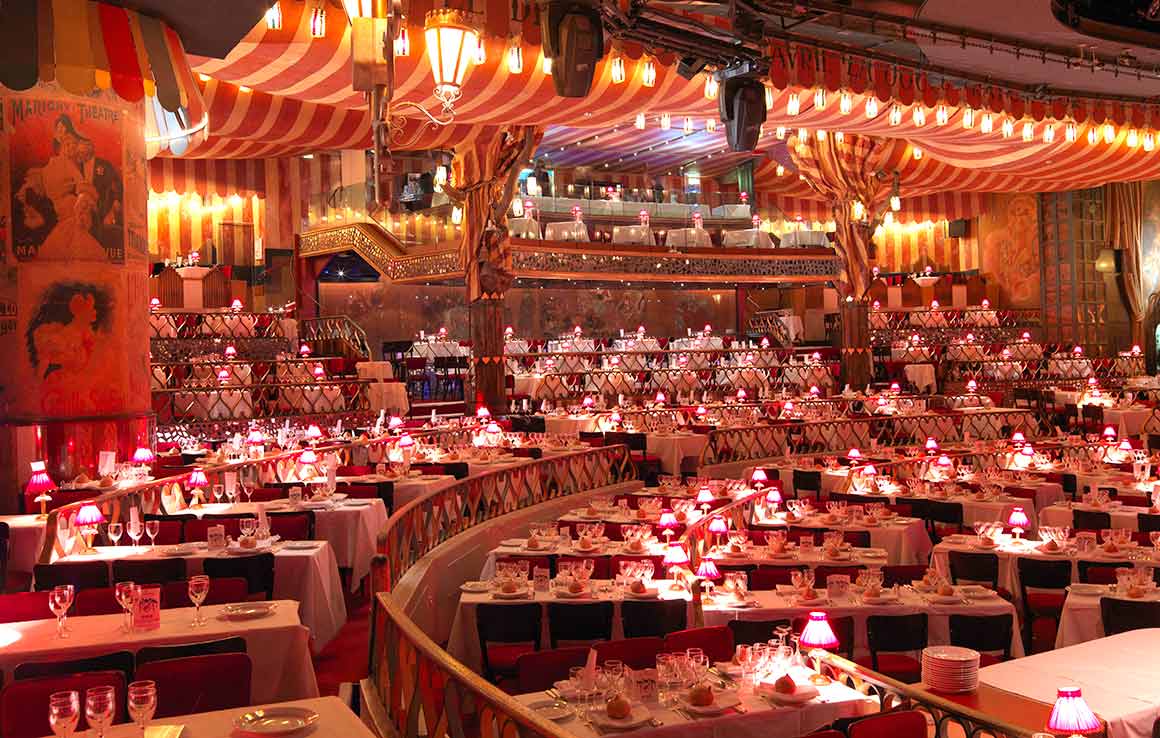 Le restaurant du Moulin Rouge