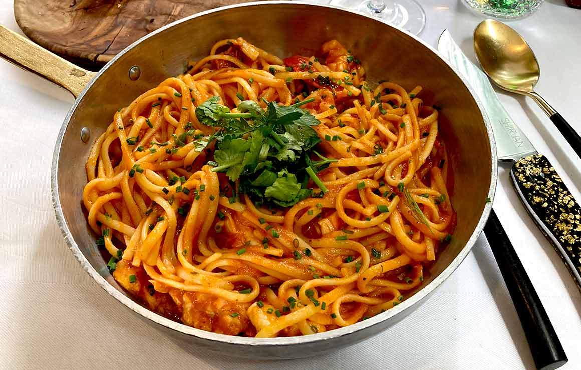 Shirvan Linguine au homard