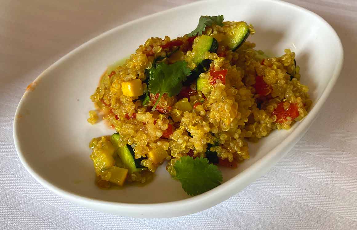 Mauro Colagreco salade quinoa