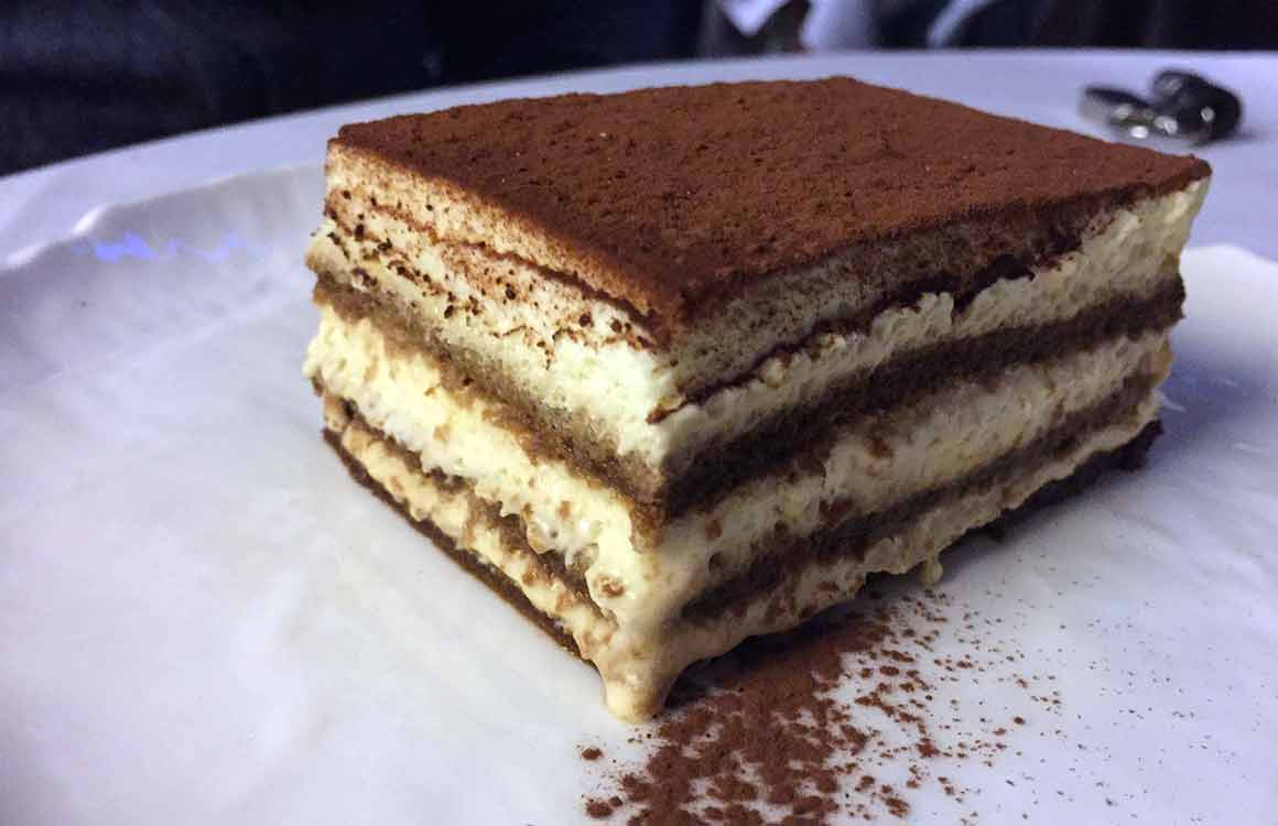 Restaurant Café de la Jatte tiramisu