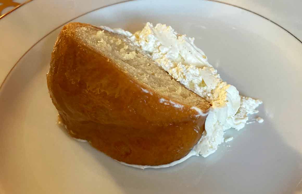 Baba au rhum de Cyril Lignac