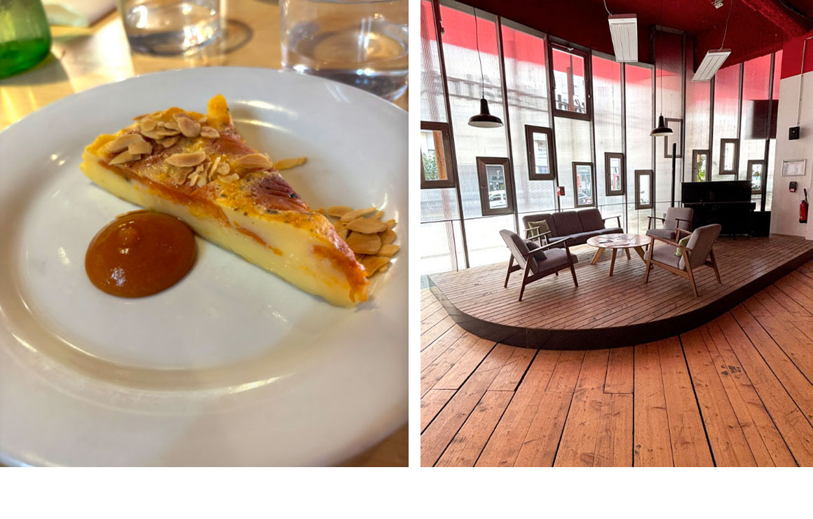 Flan à l'abricot