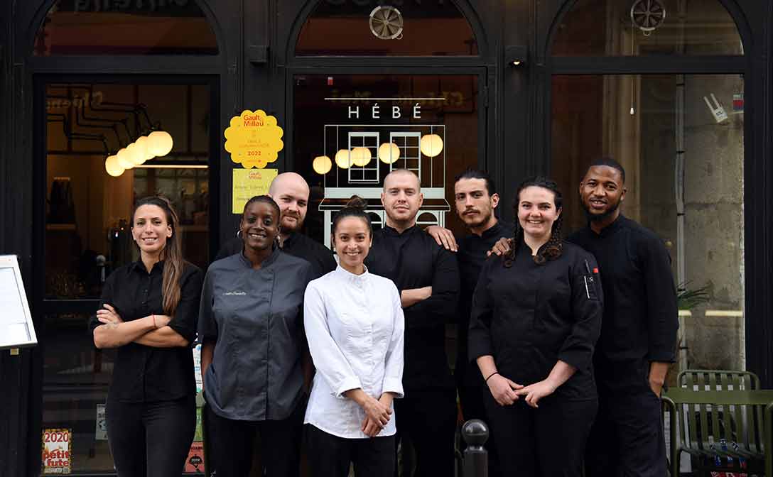 L'équipe du Restaurant Hébé