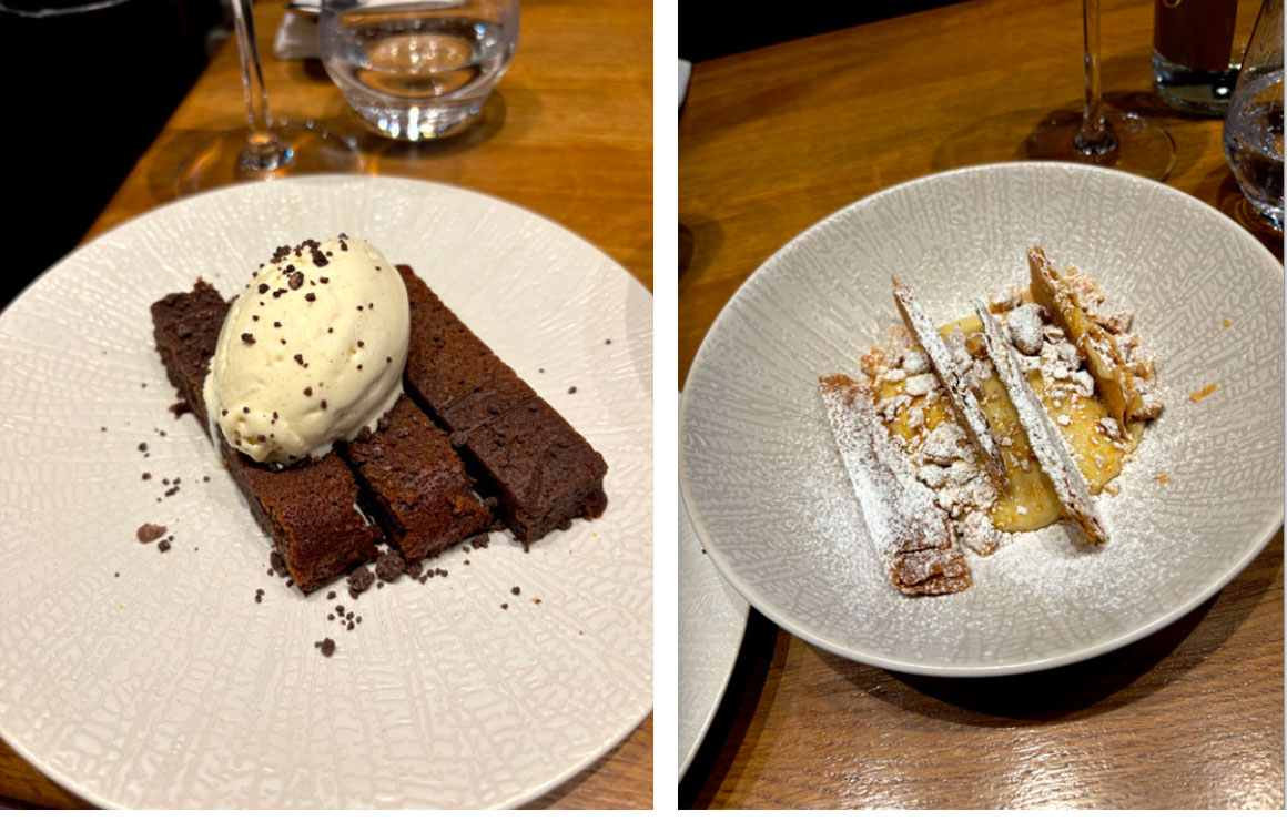 Gâteau au chocolat ; Mille feuilles