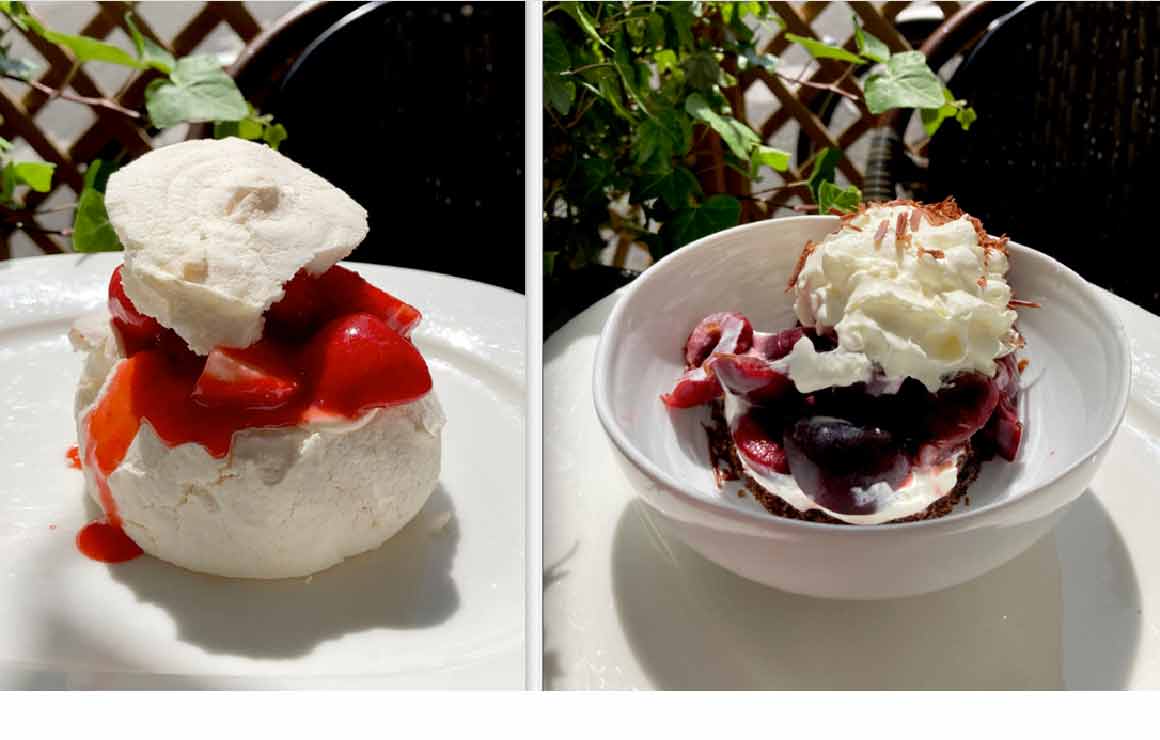 Maxan Pavlova à la fraise, Forêt noire