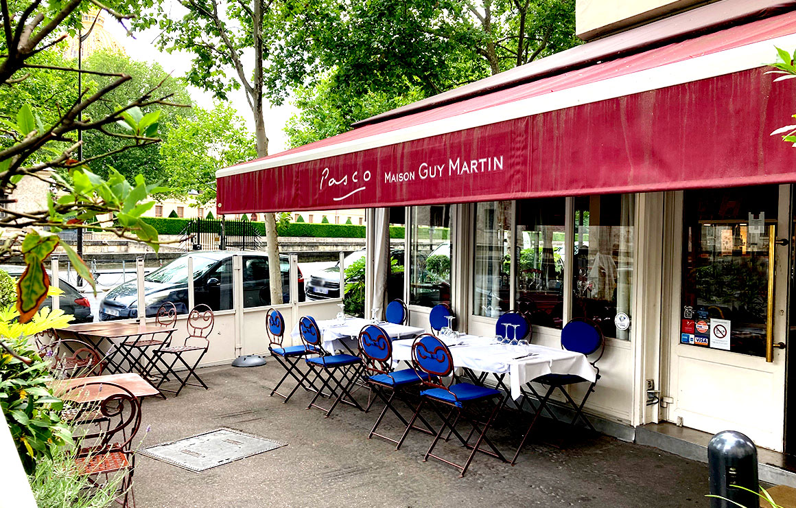 La terrasse du Restaurant Pasco 