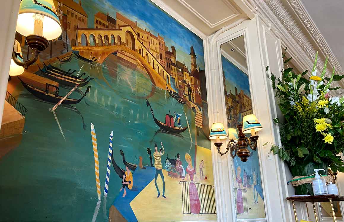 Restaurant Le Relais de Venise la fresque
