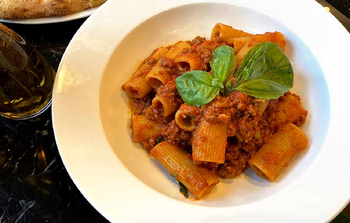 Totti Rigatoni alla Bolognese