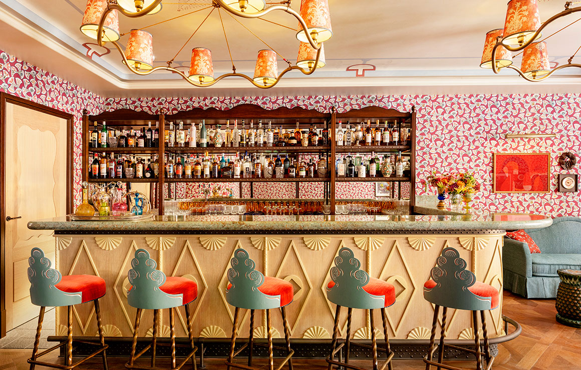 Le Bar du restaurant Boubalé