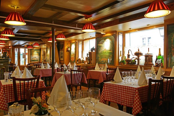 Restaurant A La Bonne Franquette, la salle