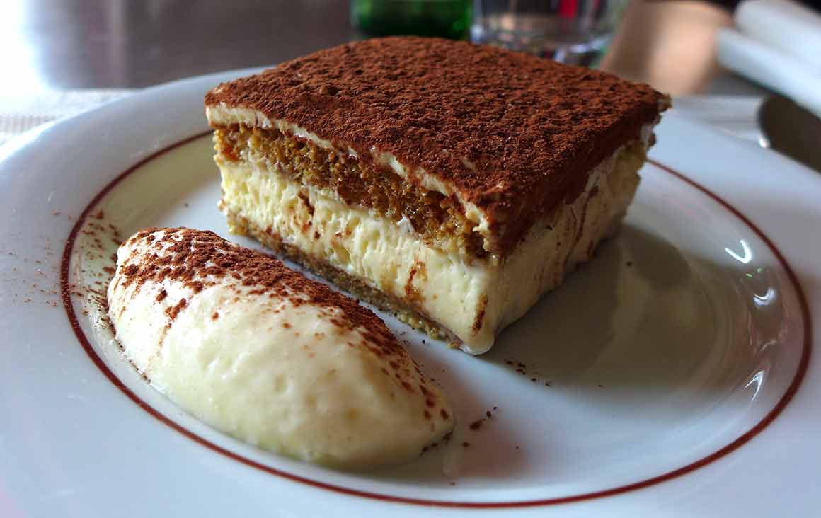 Restaurant Bellini, Le tiramisu