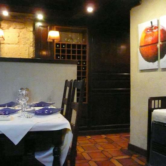 Restaurant Agapes, la salle 