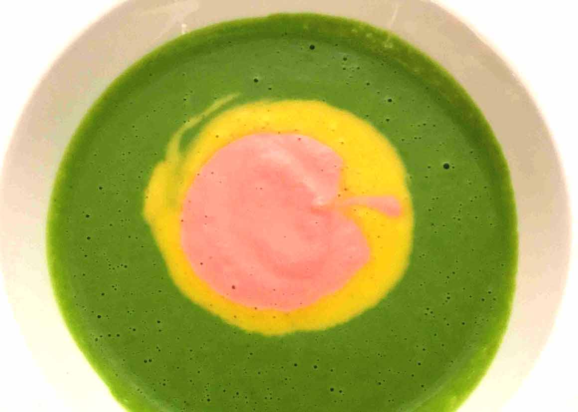 Restaurant Arpège : Velouté aux légumes d’automne 