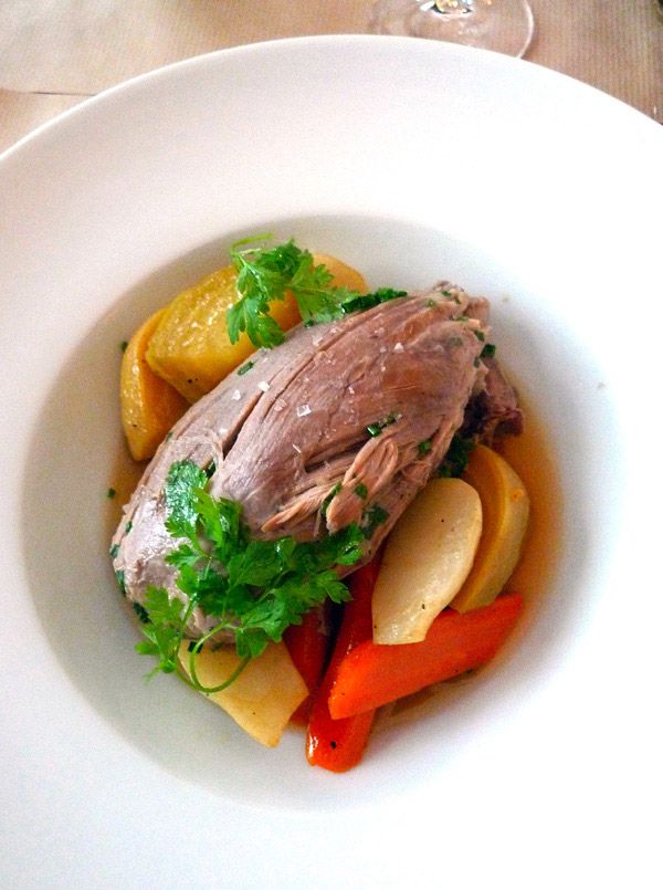 Restaurant Amato : Pôt au feu de jarret de veau