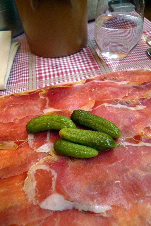 Restaurant L'AOC, Le jambon de truie des Pyrénées de Ramon Arrosagaraï