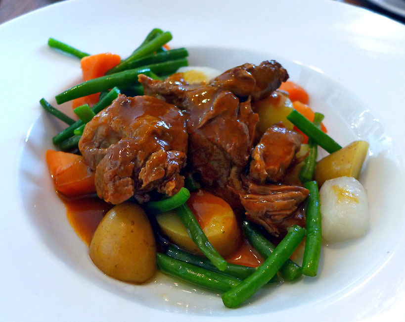 Restaurant au Bon Coin, navarin d'agneau