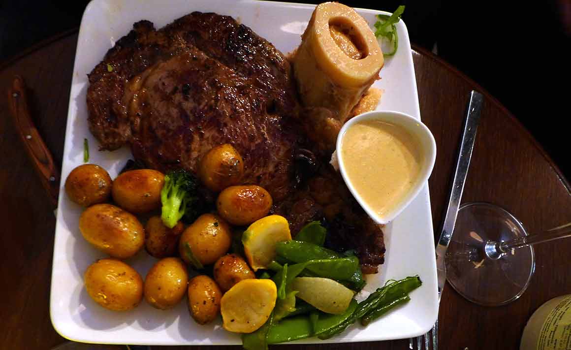 Restaurant Au Coup de Torchon : Entrecôte d'Irland