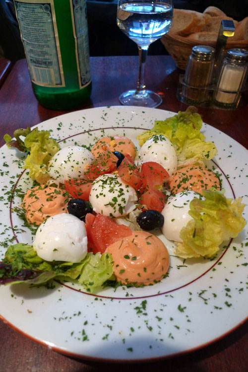 Brasserie Au Métro, L'oeuf dur sauce cocktail