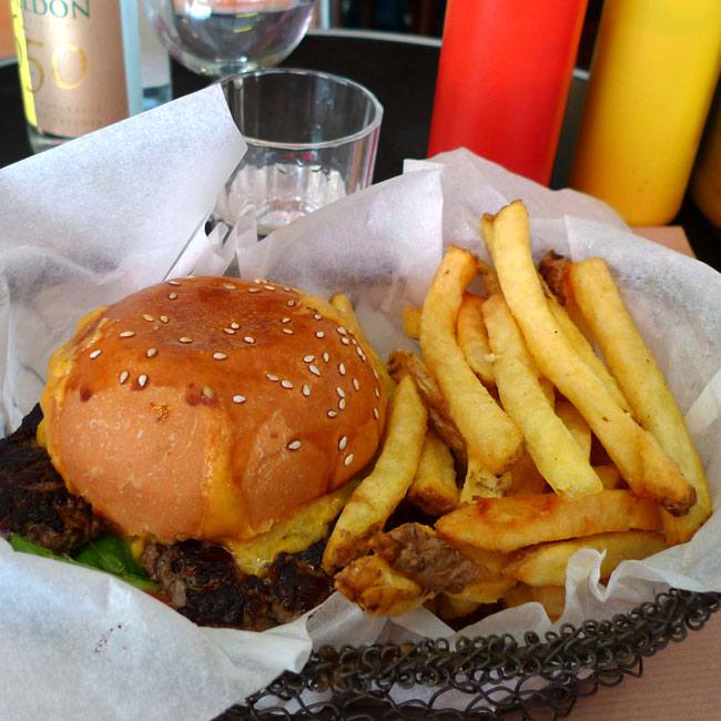 Restaurant Bedfor, Burger frites