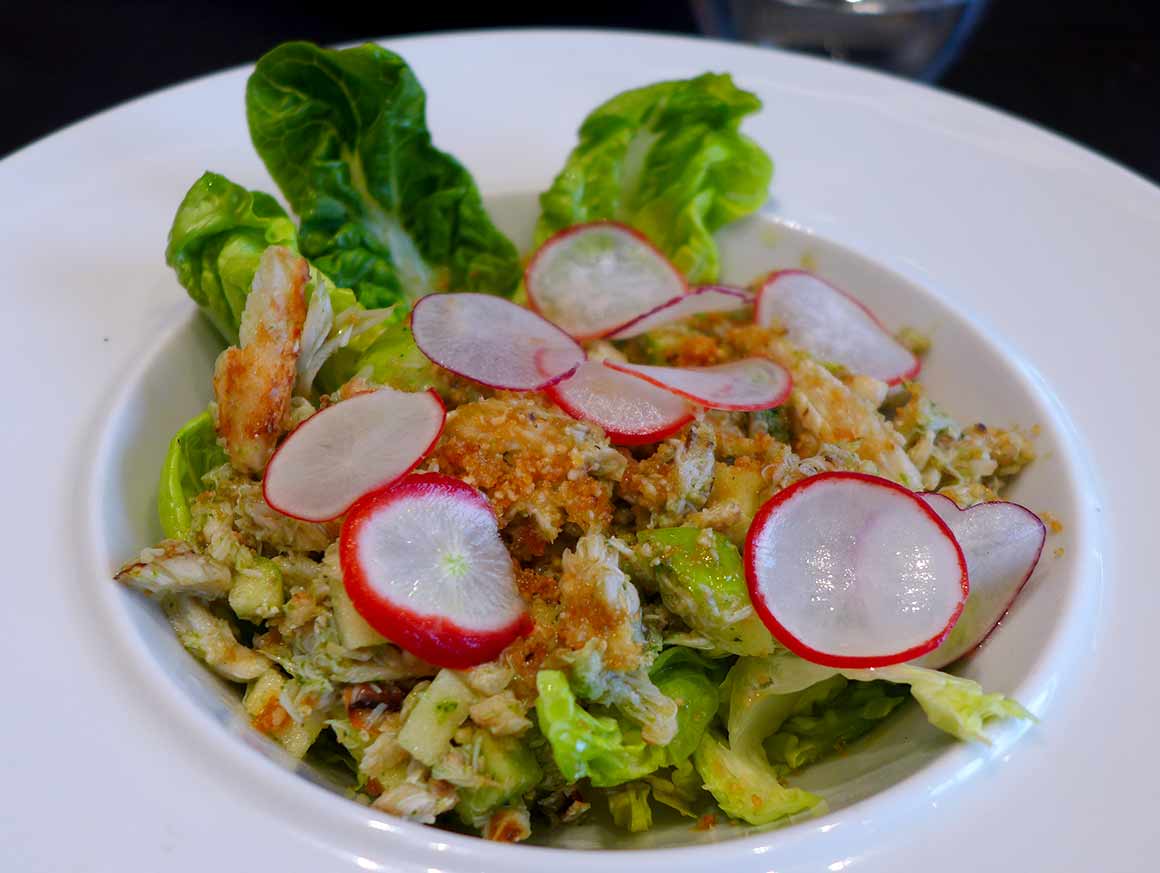 Bistro de L’Arc : Salade de chair de crabe