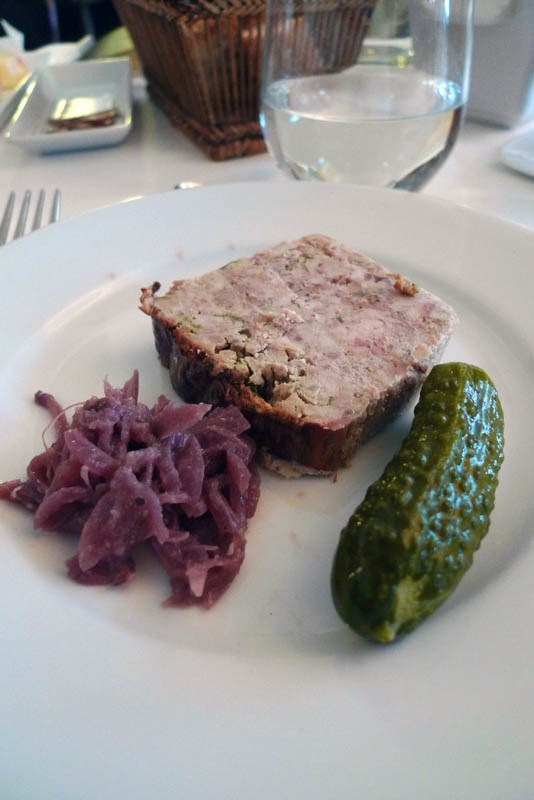 Bistro Volnay, terrine du bistro