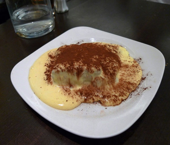 Restaurant Napolitain, Le tiramisu 