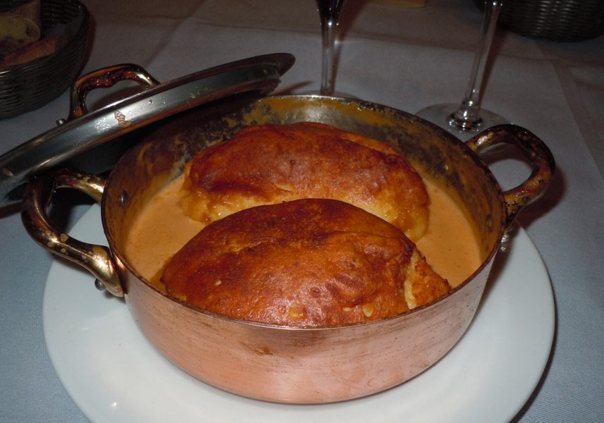 Brasserie Vagenende : Quenelles de brochet soufflées