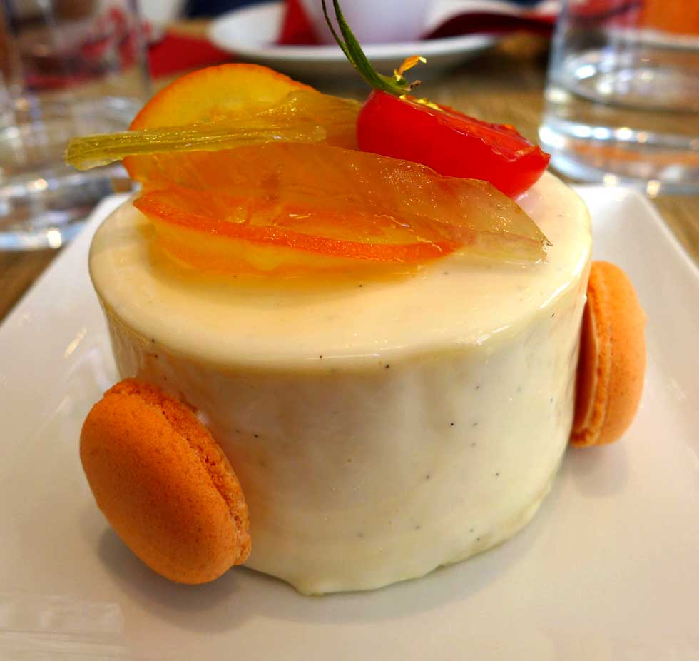 Restaurant Bread & Roses : Gâteau vanille-orange