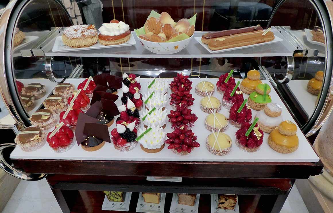 Café Antonia, Le chariot des desserts 