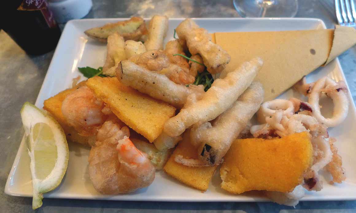 Restaurant Café Martini, Fritto misto