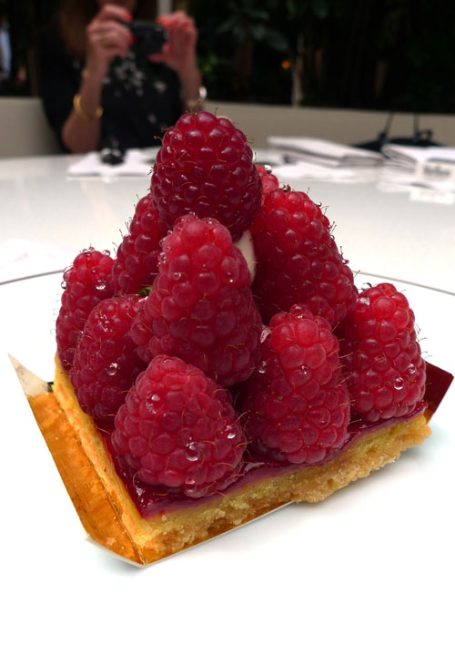 Restaurant Mandarin Oriental, tartelette framboise