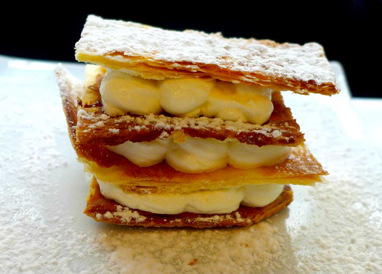 Restaurant La Table du Palais Royal : Millefeuille minute