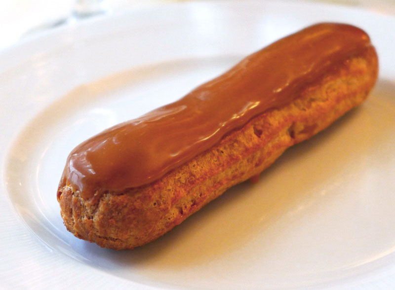 Restaurant CHARDENOUX : Eclair au caramel beurre salé