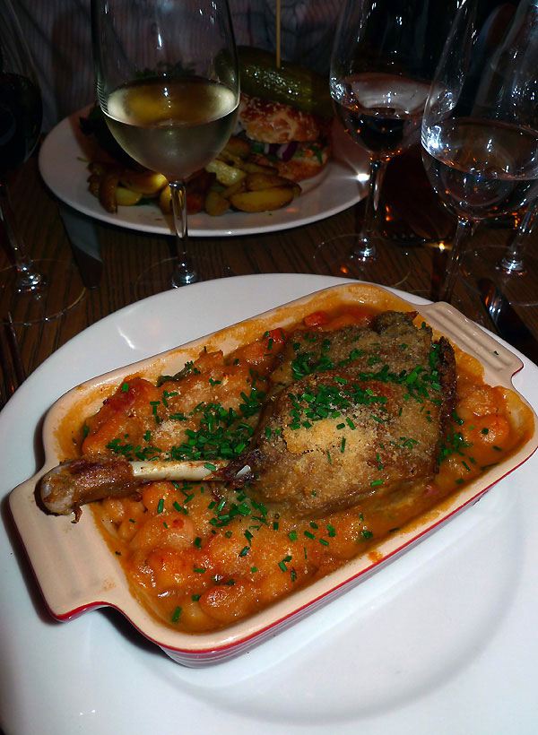 Restaurant Charivari confit de canard