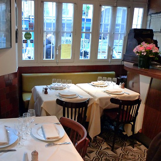 Restaurant Chez La Vieille, la salle