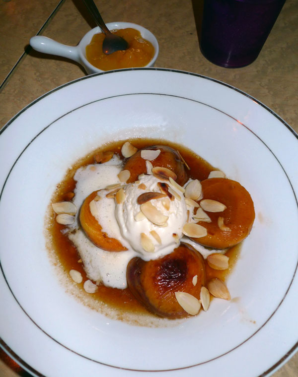 Restaurant Chez Loulou : Poêlée d'abricots au balsamique